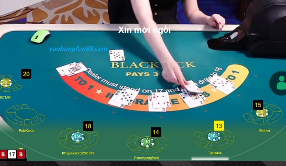 Cược blackjack tại fun88 Cược blackjack tại fun88