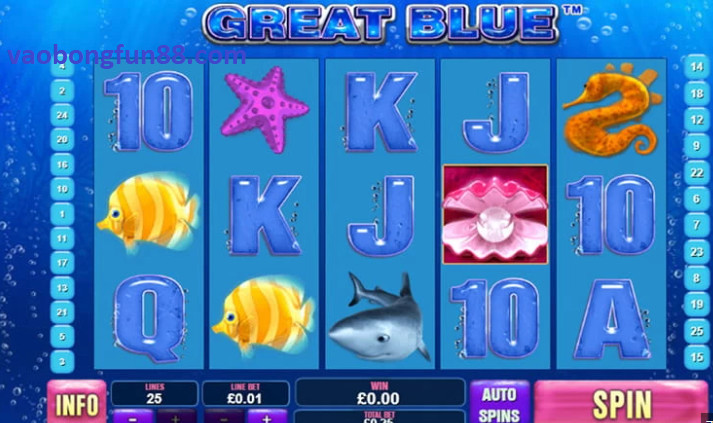 Trò Chơi Slot Great Blue Trò Chơi Slot Great Blue
