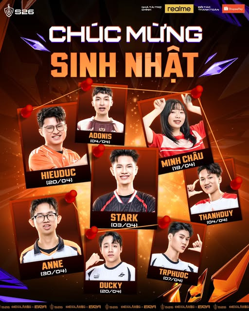 Lịch Thi Đấu Ngày 02/04 ĐTDV Lượt Về Mùa Xuân 2026 5 chuc mung sinh nhat cac tan binh thang 4