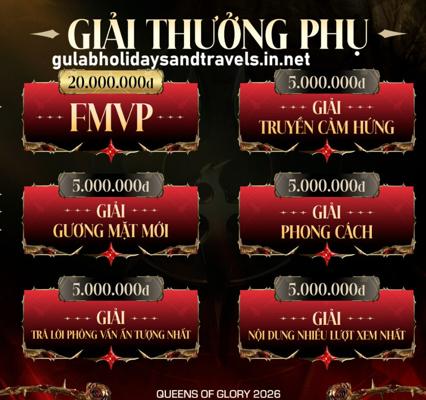he lo giai thuong queens of glory 2026